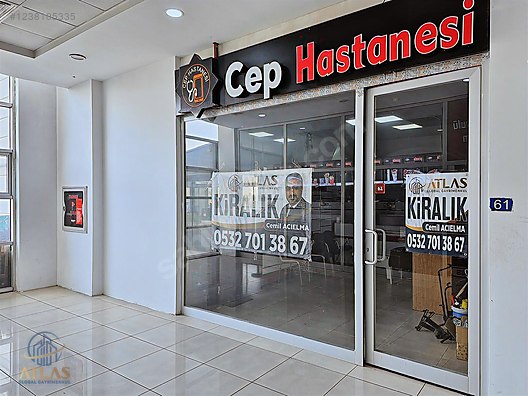 AKCENTER AVM de KİRALIK DÜKKAN