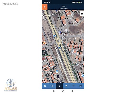 Atlas/Engin Yakut Ankara Asfaltına 2 Parsel Satılık Arsa